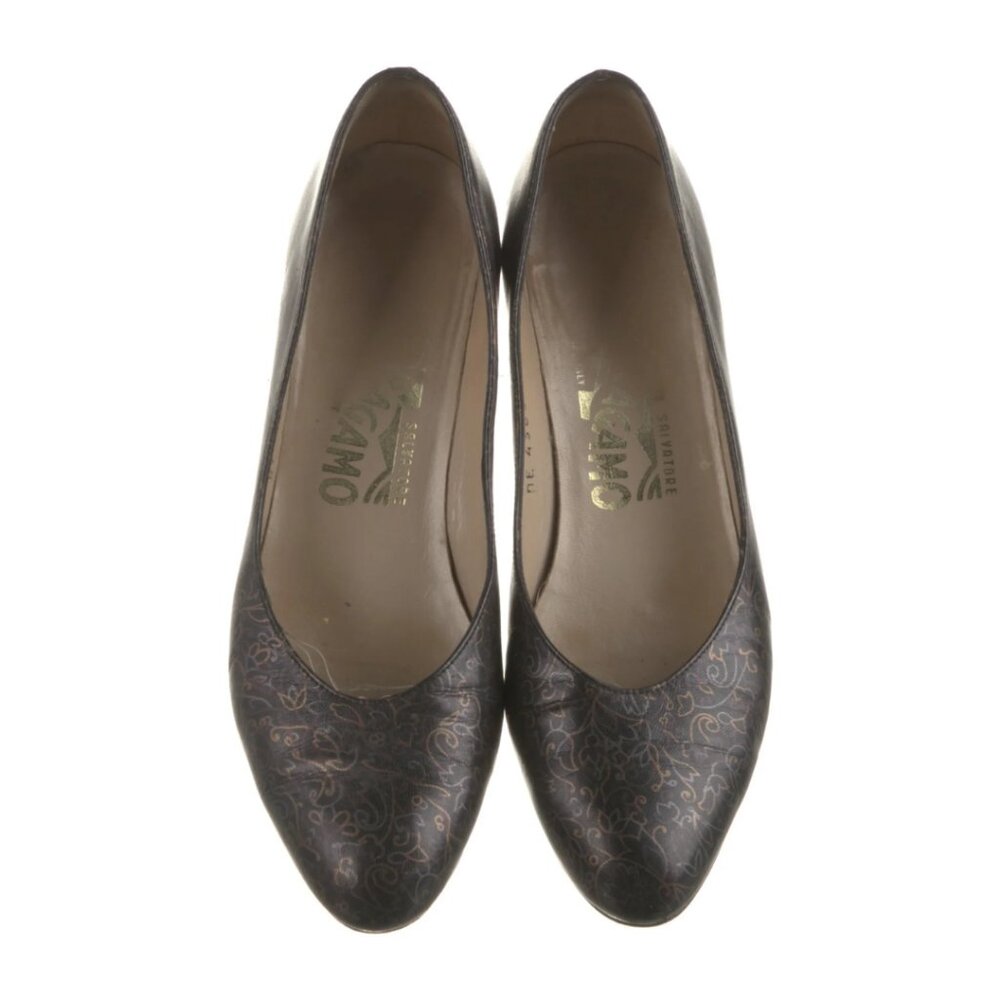 SALVATORE FERRAGAMO Leather Pumps